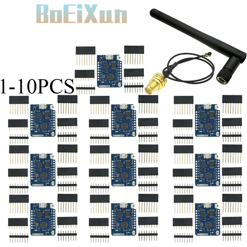 D1 Mini Pro - 1-10個 WEMOS D1 Mini Pro ESP8266