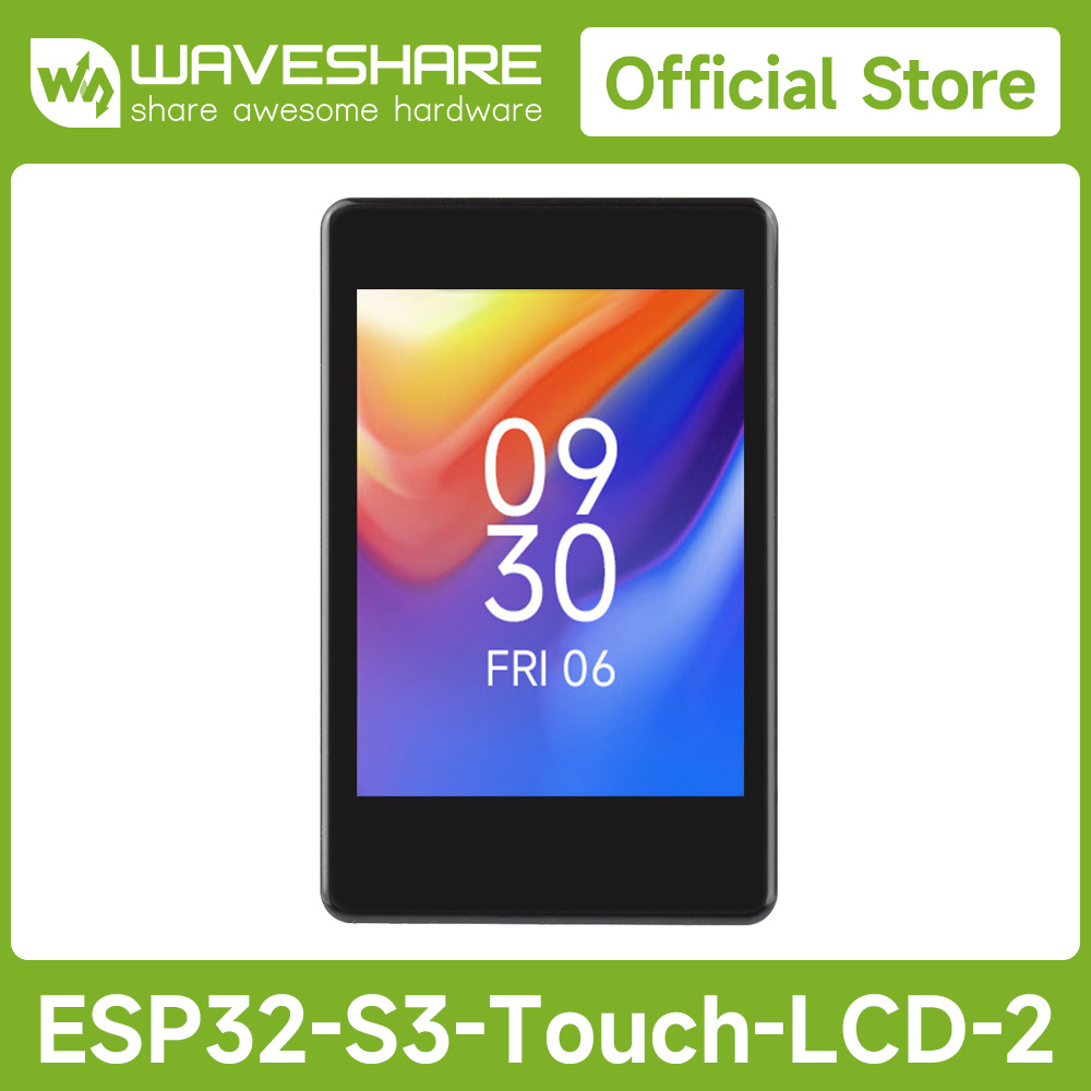Waveshare Esp32 - Waveshare-ESP32-S3静電容量式タッチディスプレイ開発ボード,240 × 320ピクセル,ipsパネル,32ビットlx7,ディスプレイ付きesp32