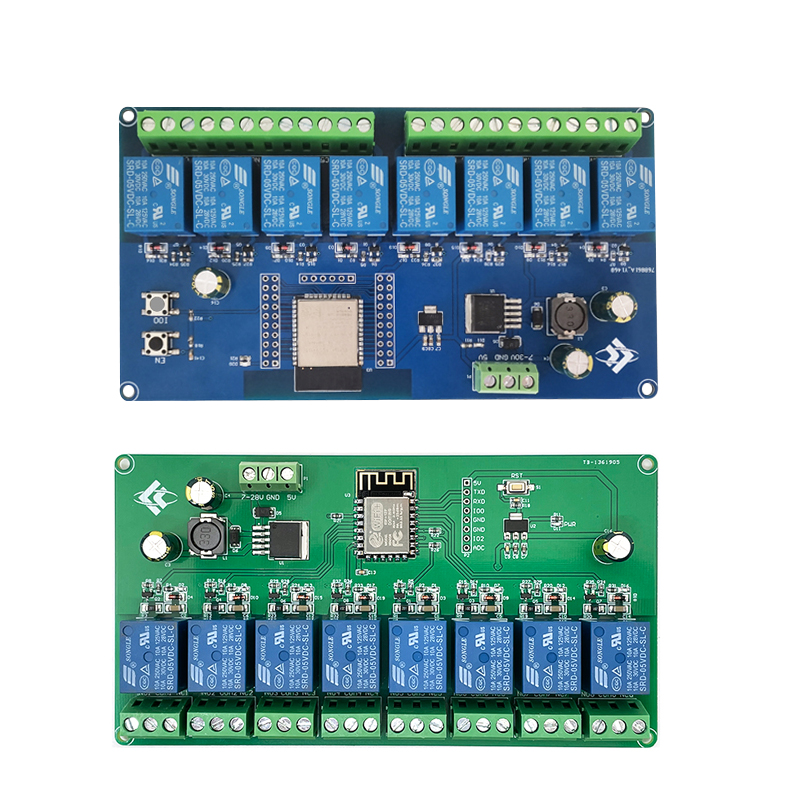 Doit Esp32 - ESP8266 / ESP32 WIFI 8チャンネルリレーモジュール Esp-12F