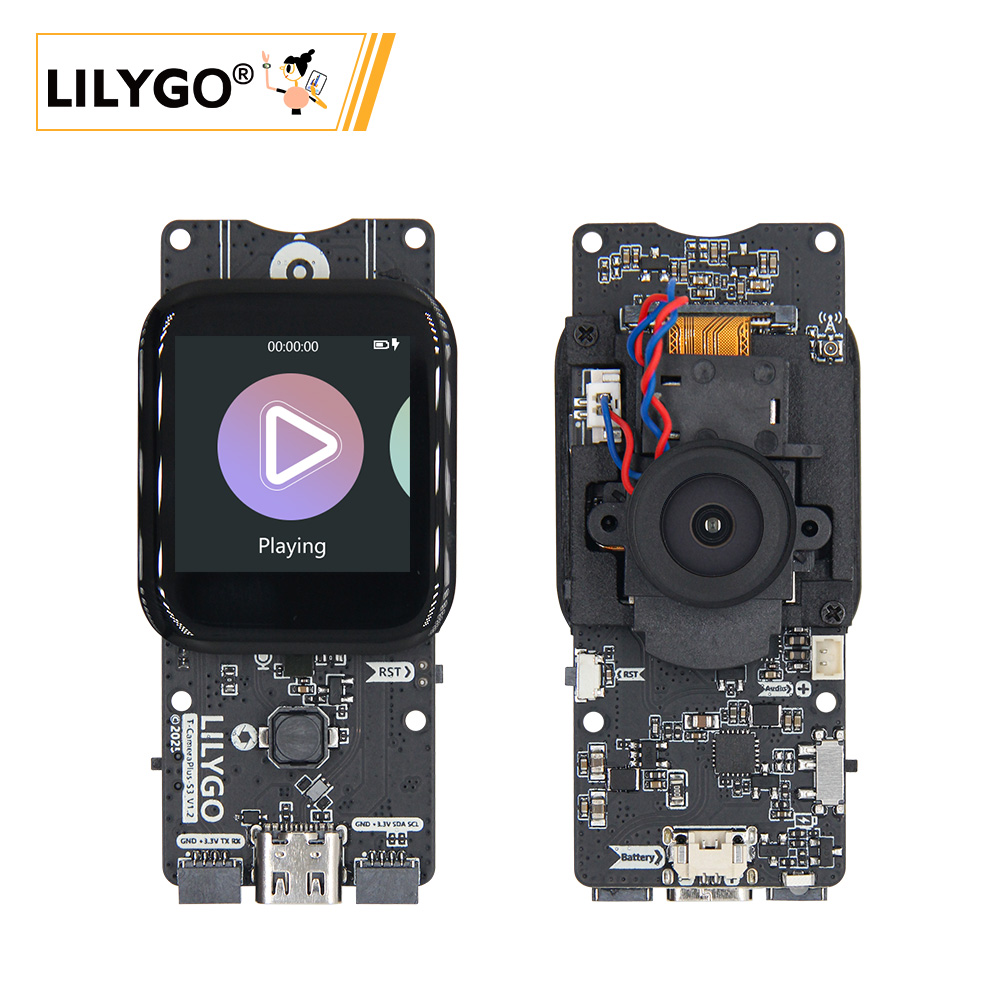 Lolin S3 - LILYGO® T-Camera-Plus-S3 ナイトビジョンモジュール,T-Camera-Plus-S3カメラ開発ボード,ESP32-S3万ピクセル,2/5インチのタッチスクリーン