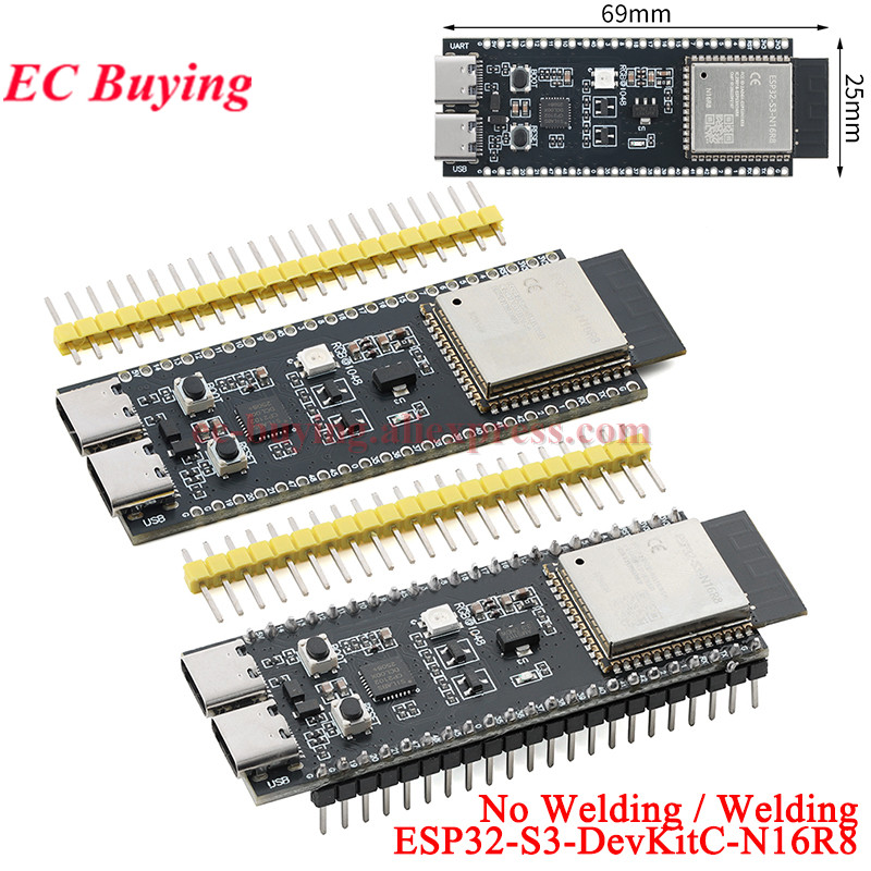 Esp32 S3 Devkitc 1 - ESP32-S3-DevKitC-N16R8 ESP32S3 1-N16R8 WiFi Wi-Fi Bluetooth対応