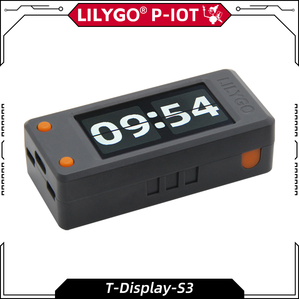 Devkitc - LILYGO® T-Display-S3 ESP32-S3 開発ボード,ESP32-S3インチLCDディスプレイモジュール,Wifi,Bluetooth,5シェル付き,arduino用