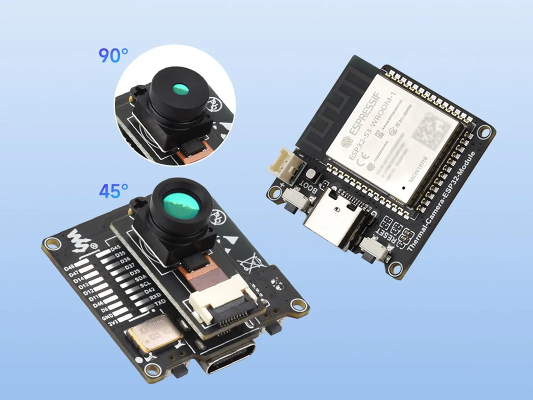 ESP32-S3赤外線サーマルイメージングカメラモジュール、 - Doit Esp32 のレビューと価格
