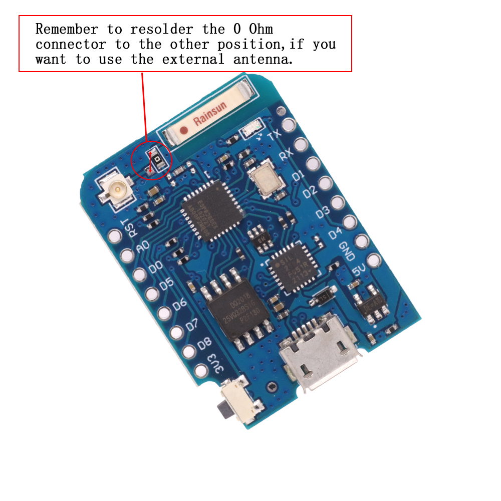 WeMos-D1ミニプロ開発ボード,nodcu,4mb,16 - Wemos D1 のレビューと価格