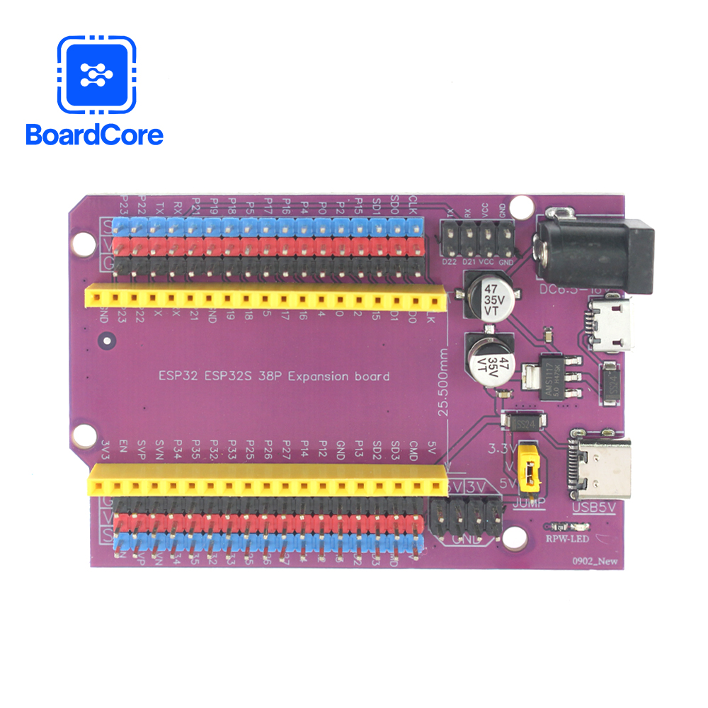 ESP32S 38ピン拡張ボードモジュール IoTスマートホ - Nodemcu 32S のレビューと価格