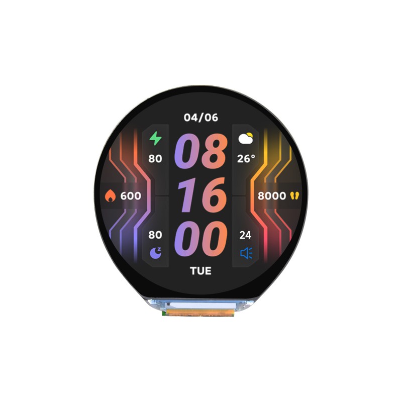 ESP32-S3開発ボード 1.46インチ丸型スクリーン 4 - Waveshare Esp32 のレビューと価格
