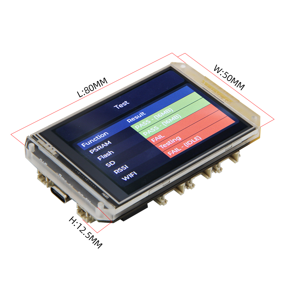 TTGO T-HMI ESP32-S3 開発ボード 2.8イ - Ttgo Tdisplay のレビューと価格
