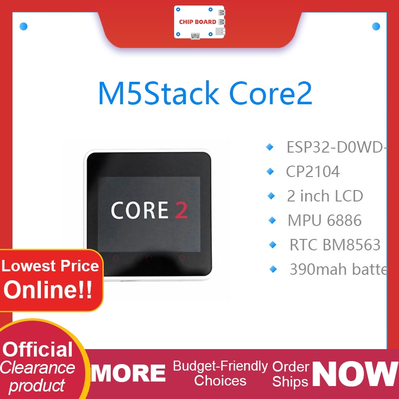 M5Stack Core2 ESP32 IoT開発キット：D - M5Stack Core2 のレビューと価格