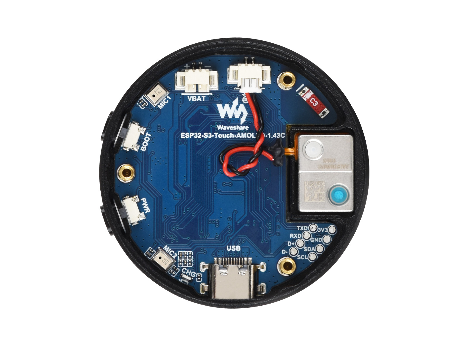 WaveshareESP32-S3 1.43インチ AMOL - Waveshare Esp32 のレビューと価格