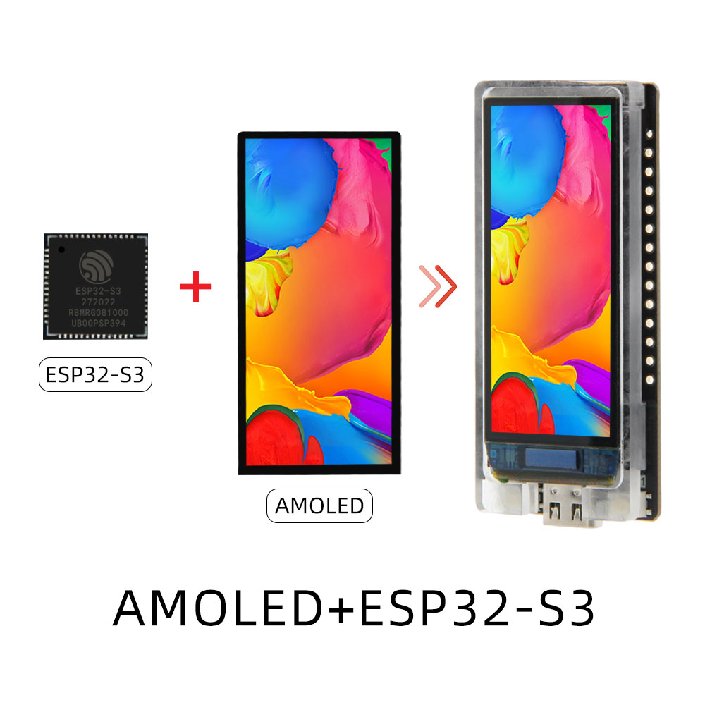 LILYGO® T-Display-S3 AMOLED ES - Ttgo T Watch のレビューと価格