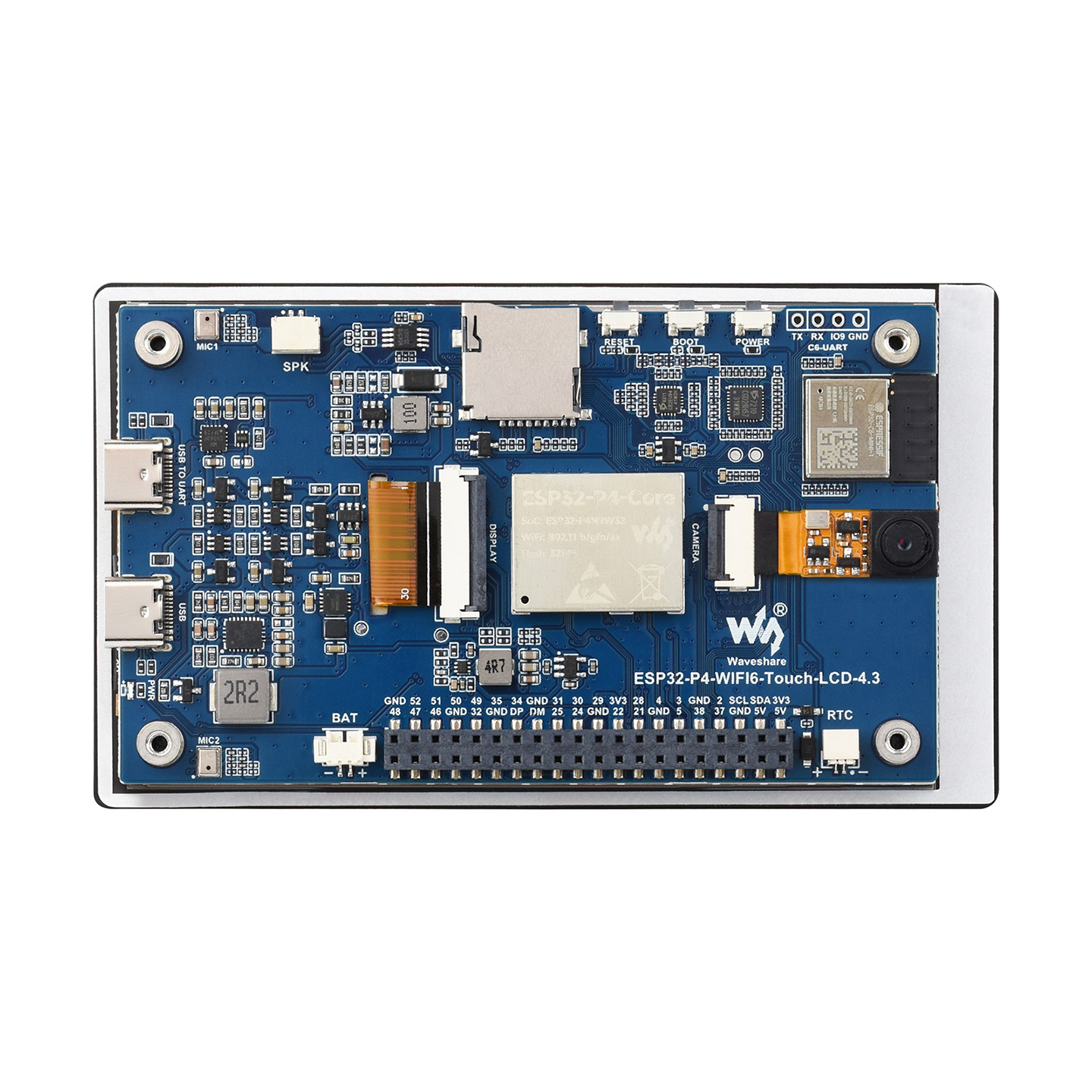 Waveshare ESP32-P4-WIFI6 4.3イン - Waveshare Esp32 のレビューと価格